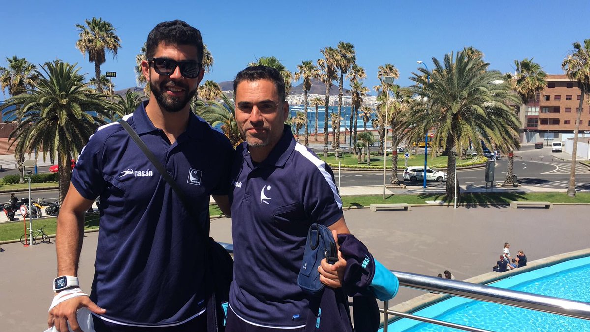 EsquimoCantera's tweet photo. Preciosas vistas, ya en Las Palmas de Gran Canaria para la disputa del Cpto. España Juvenil, 32 equipos que desde el 1 al 5 de mayo lucharán por la hegemonía del voleibol nacional. #SomosVoleibol #Esquimo https://t.co/yHXwZ5VXAW