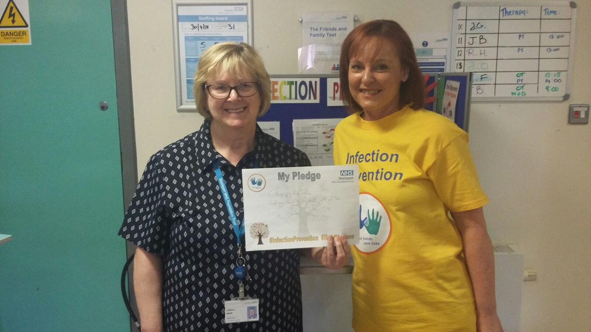 Nesta_NHS's tweet photo. Proud of my whole team joining in #ipweek2018 if you would like to join get in touch #handhygiene https://t.co/sIorq0wHtv