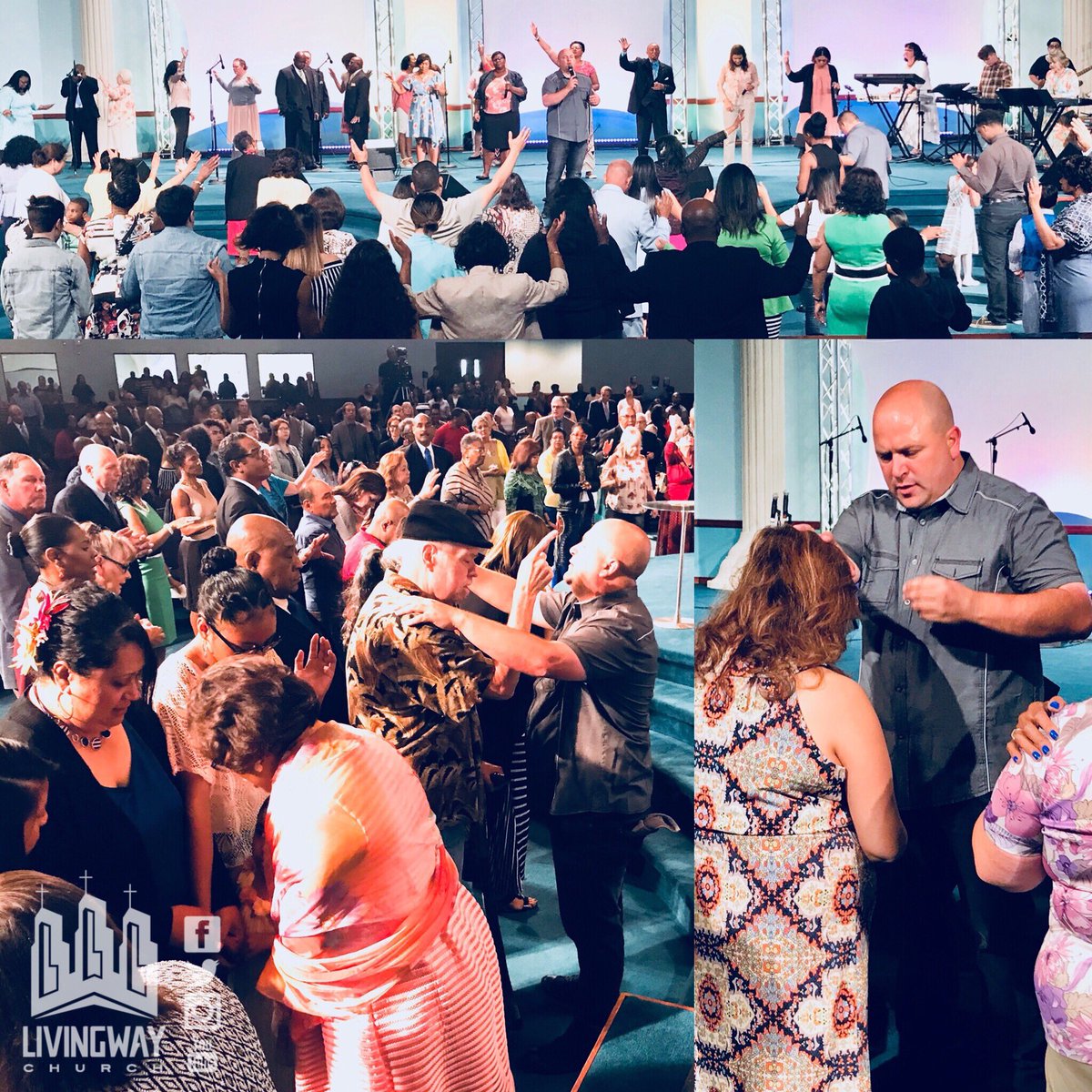 livingwaysa's tweet photo. What a day at Livingway!!! 🔥🔥🔥
We “GOT UP” and killed the spirit of negativity, laziness, apathy and hopelessness!
Hope to see you this Wednesday or Sunday!!!
#Livingway #SundayChurch #ImGettingUp #IGotUp #HolyGhostChurch #WhereMiraclesHappen #DiscoverTheDifference https://t.co/pgqWoCw3N0
