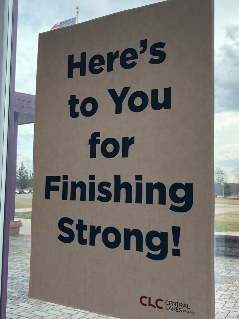 CLCprez's tweet photo. Celebrating our students and a strong finish. You’ve got this, Raiders!  #CakeForStudents #CLCMoment https://t.co/xX8mHDnJP4