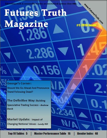 FuturesTruth's tweet photo. Futures Truth E-Mag, Issue #1/2018 is available now! Find out how your favorite algorithms are performing thus far + read relevant articles https://t.co/t4OKRtid0z https://t.co/Jty3HGaQAV