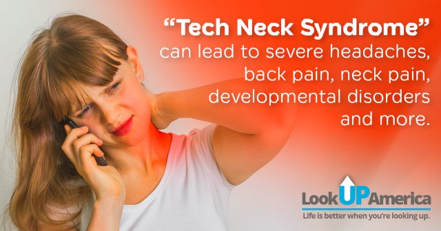 TONeckBackPain's tweet photo. If you're experiencing these symptoms, you may be suffering from tech neck. #LookUpAmerica #neckpain #backpain #headaches #torontochiropractor #torontodoctor #posture #ergonomics https://t.co/B5thXWfQ6c