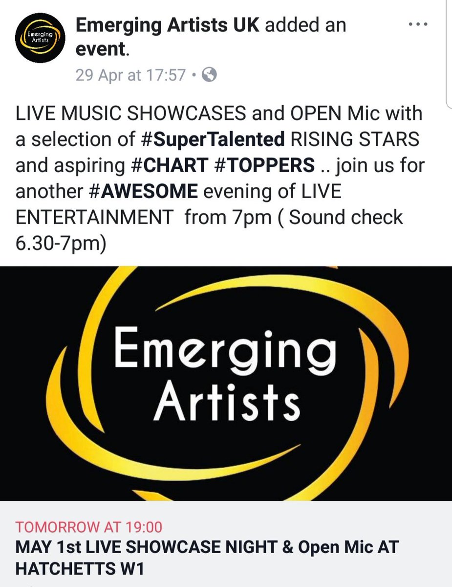 another #AWESOME #LIVE #MUSIC NITE <a href="/hatchettslondon/">Hatchetts Mayfair</a> W1 TOMORROW #TUES from 7pm - 2mins from Green Park Tube