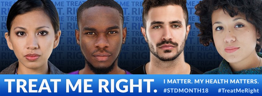 DrDeanCDC's tweet photo. Today is the last day of #STD Awareness Month, but the conversation doesn’t stop here! Find resources for prevention partners, healthcare providers, and individuals to continue STD prevention efforts all year long. https://t.co/giNU5ygxCw #STDMonth18 https://t.co/qj48qbUdpv