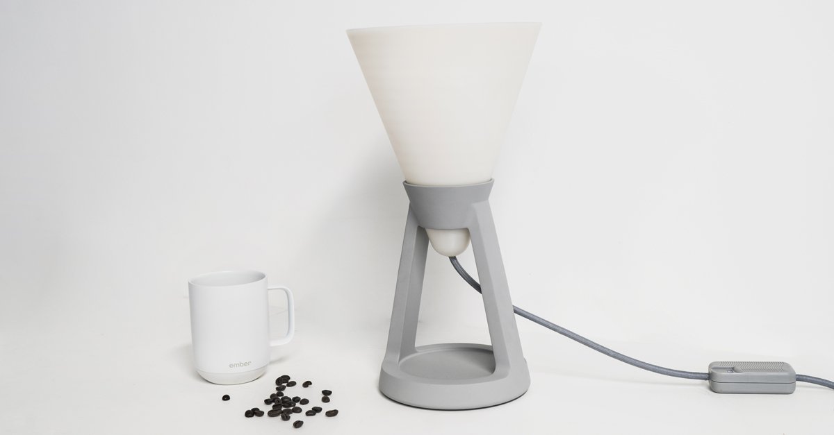 gantridesigns's tweet photo. Rise and shine! Introducing Dripper Table Light by Quan Li. https://t.co/g9dMz641tx https://t.co/1rcyvy4dTP