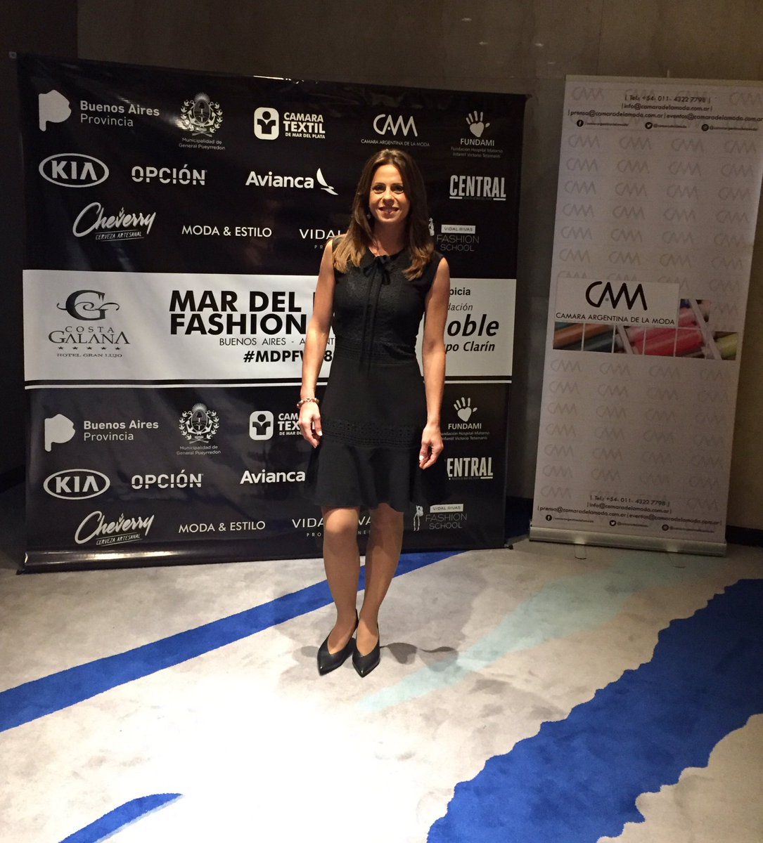 eugemaiolino's tweet photo. Realizamos con #Plantextil cobertura de #MDPFW18. Diseño + Industria + Producción+ Hechoenmdp https://t.co/HKPav13n3H
