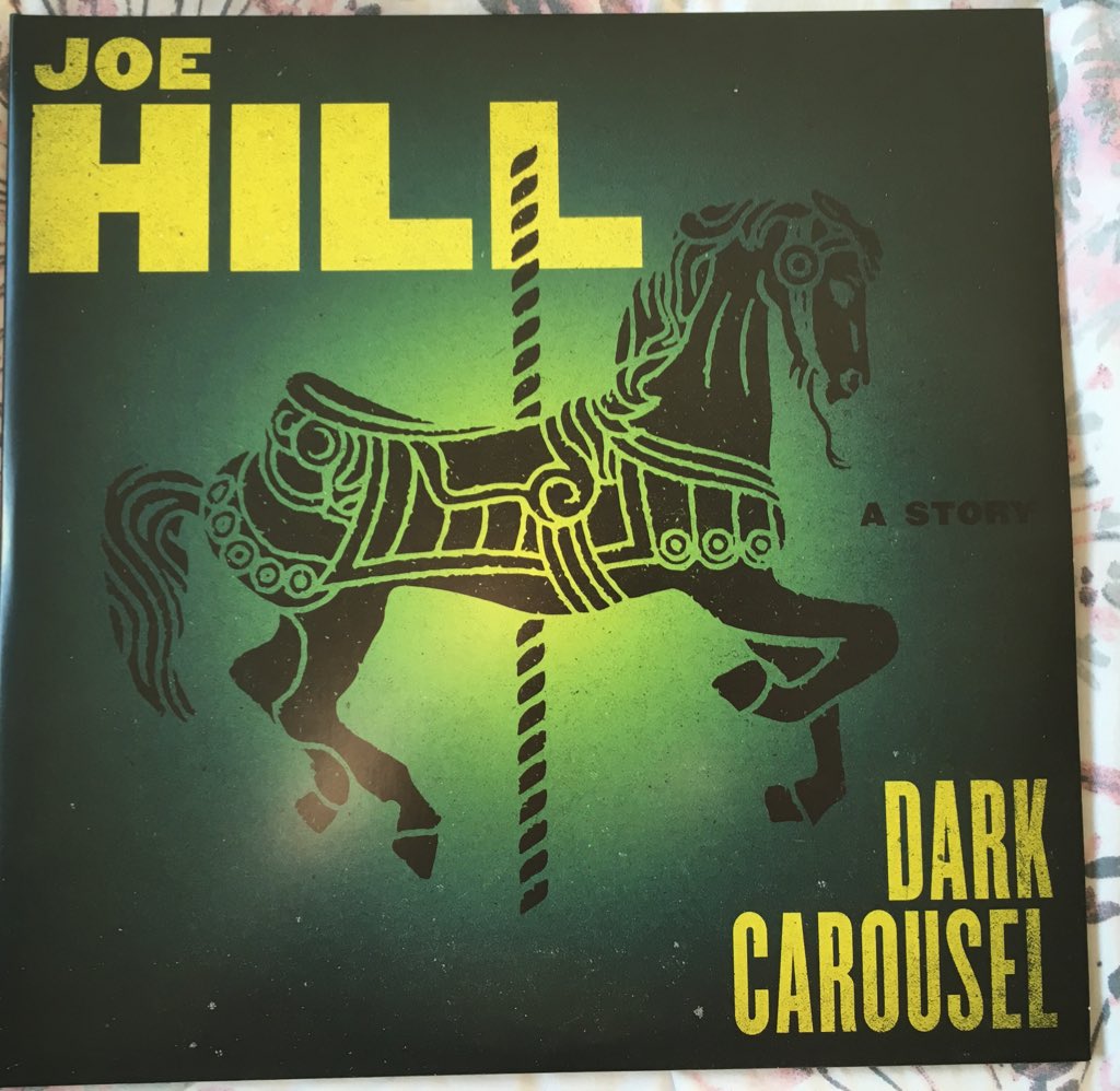 garybuller's tweet photo. This beauty from @joe_hill arrived from the states today. I don’t own a record player but I will be downloading the MP3. #darkcarousel #horror https://t.co/LgxDOfdq7M