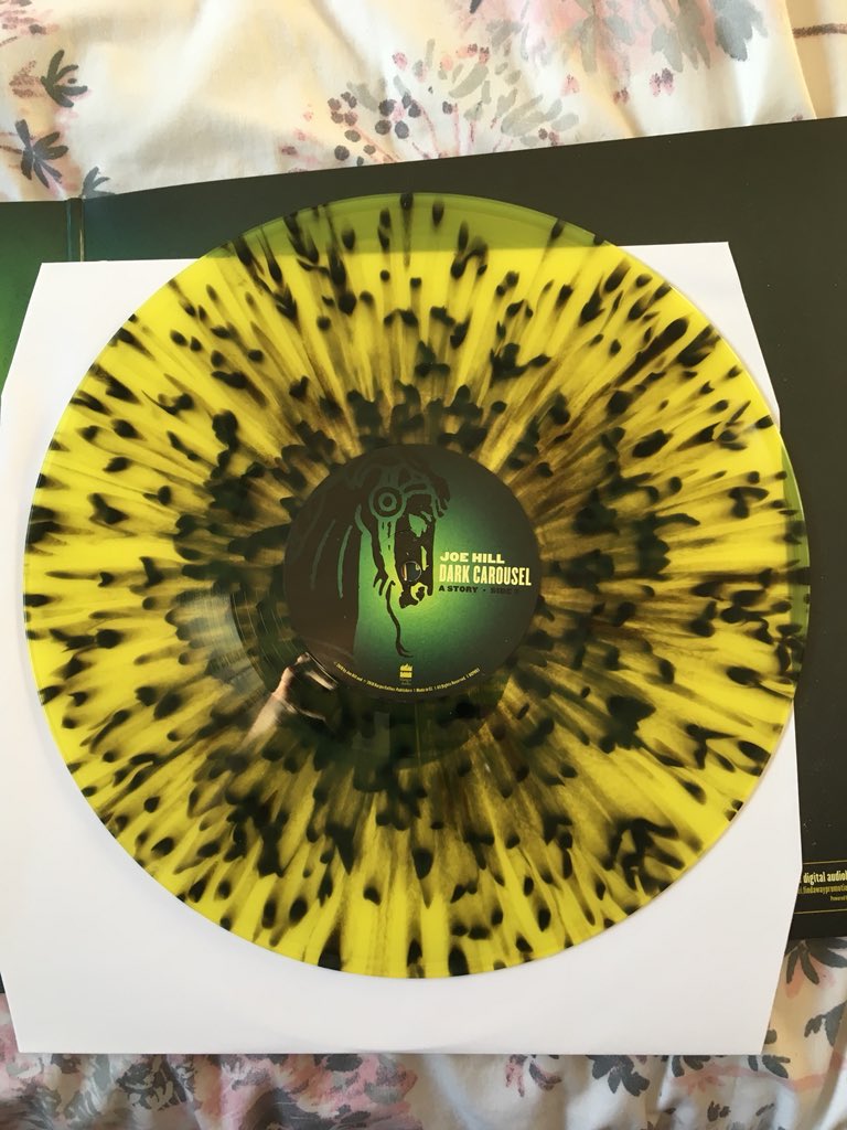 garybuller's tweet photo. This beauty from @joe_hill arrived from the states today. I don’t own a record player but I will be downloading the MP3. #darkcarousel #horror https://t.co/LgxDOfdq7M