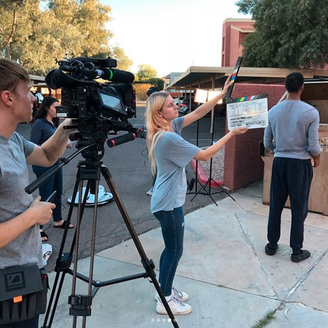 AZFilmOffice's tweet photo. This week’s featured #FilmedInAZ production is “Joe Goes to the Store,” a short film recently produced in Phoenix by @asufilmmakers. We love seeing the great work coming out of our local film programs. #GoFilmAZ #AmericasBacklot @KeeganLuther https://t.co/DOA2YIDLso