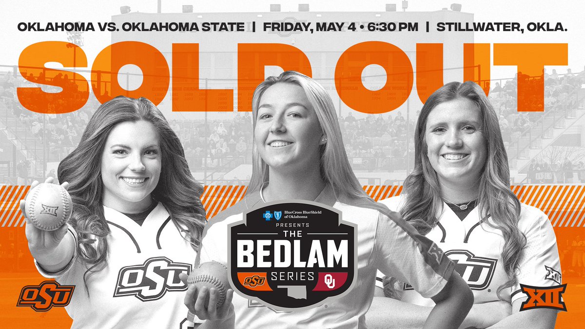 Bedlam, senior day and a sold-out crowd??

Sounds like a great Friday night to us. #okstate