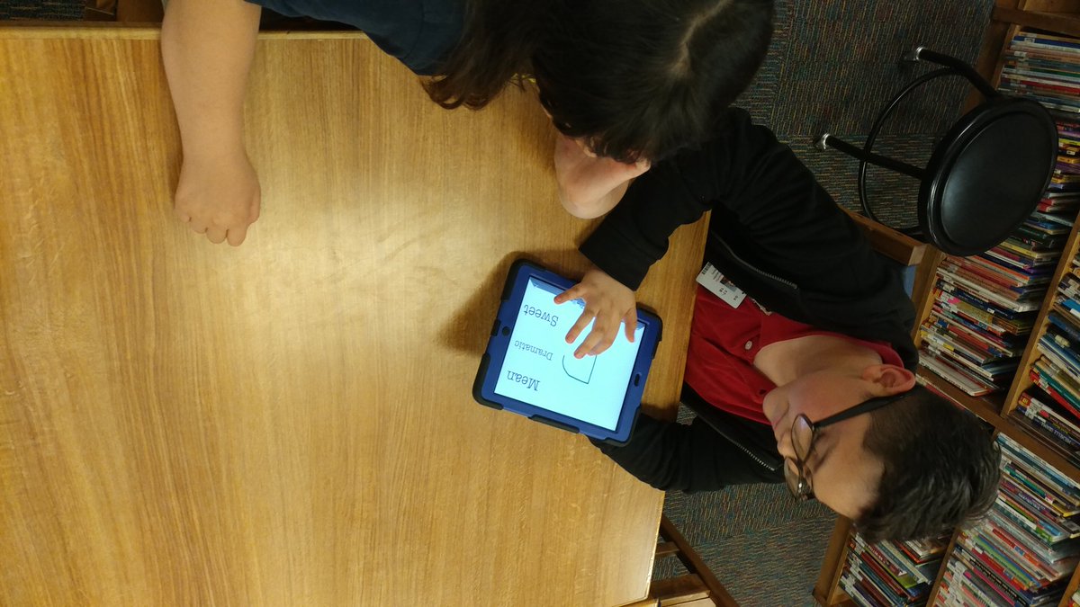Working on character traits! #irvingreads #myIrvingISD
