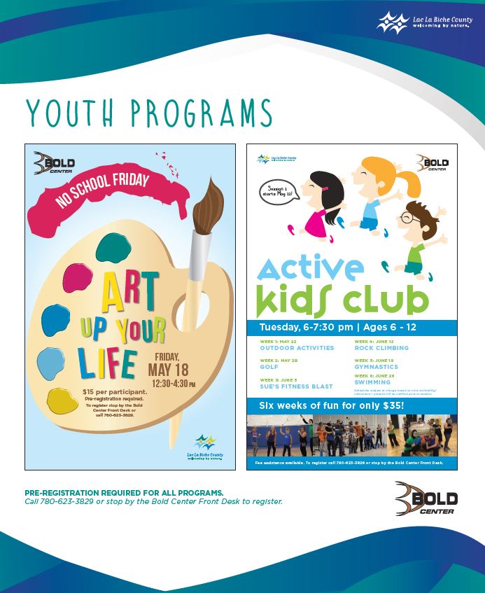 Check out these youth programs happening in May!
