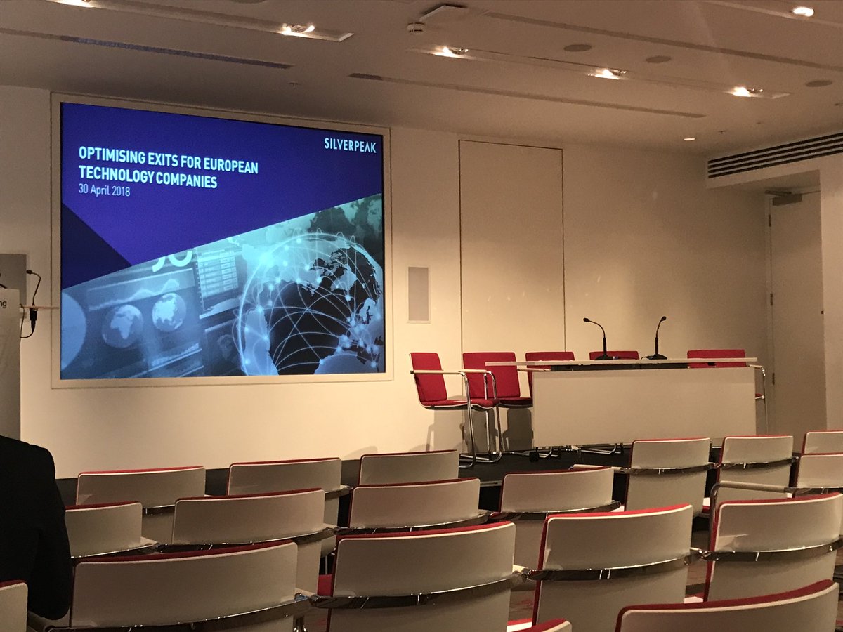 Rosie_KR00's tweet image. Interesting event this evening on optimising exits for European tech companies #tech #techexits