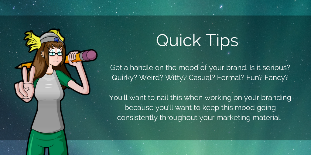 ValkDesignHQ's tweet photo. Get a handle on the mood of your brand. Is it serious? 🤨 Quirky? 😜 Weird? 😵 Witty? 😏 Casual? 😎 Formal? 🤵  Fun? 😄 Fancy? 🧐
You'll want to nail this when working on your branding because you'll want to keep this mood going consistently throughout your marketing material. https://t.co/ggzKgYlajJ