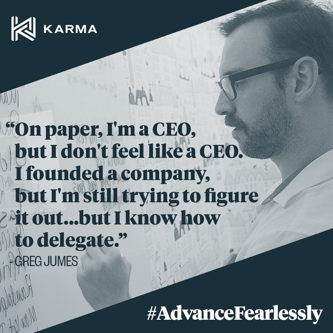 thekarmaimpact's tweet image. #MondayMotivation: Delegation is a key to #success. Meet #entrepreneur &amp;amp; founder of @VictorTechInc, @GregJumes only on #InflectionPoint w/ @TamaraLaine.  bit.ly/2H5VycX 

#startupstories #startuplife @wwp