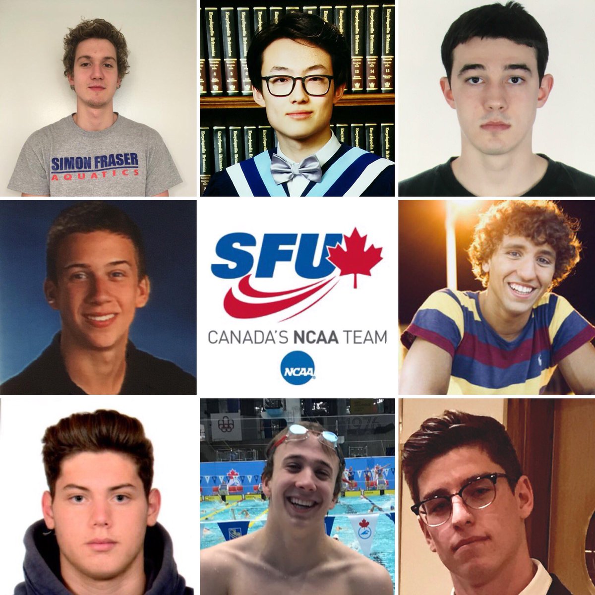 SFU_Swim's tweet photo. SFU SWIMMING IS WELCOMING 9 FEMALE AND 8 MALE FRESHMAN TO THE 2018/2019 ROSTER!
🏊🏻♂️🇨🇦🏊🏻♀️
#NCAAeh #TrueNorthRising #SFU #Swimming #GoClanGo #NewFaces #Freshmen #Committed https://t.co/9fsPyYitZ8