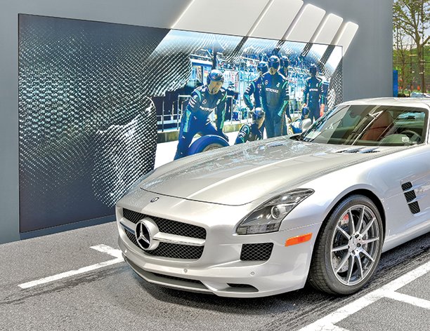 bigpicturemag's tweet image. A brand-new Mercedes-AMG may look cool on its own, but the right accompanying signage can take the car to the next level. bit.ly/2HCyre3 #softsignage #floorgraphics #backlitgraphics #wideformat #digitalprint #mybigpic