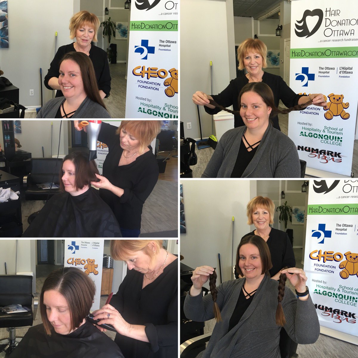 Hair Donation Ottawa On Twitter It Was Truly A Family Affair