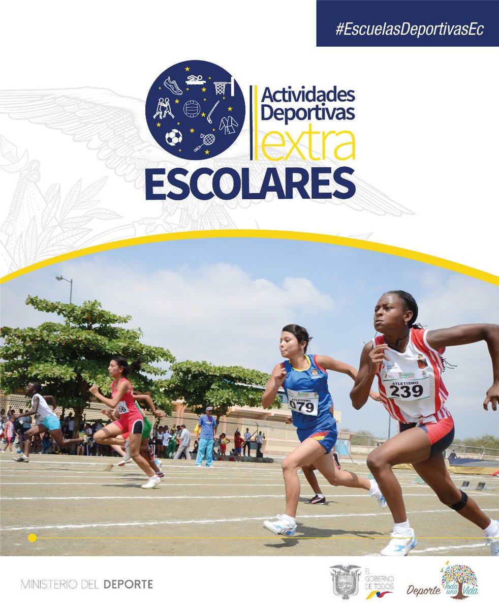 DeporteEc's tweet photo. Actividades #ExtraescolaresEc permite a los estudiantes mejorar su calidad de vida y uso del tiempo libre. 🇪🇨 https://t.co/KoCShD1WGN