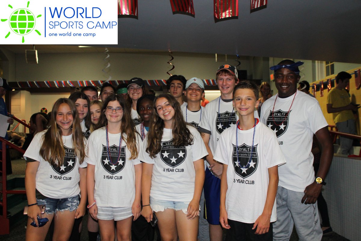 WorldSportsCamp's tweet photo. Can’t wait to hand out more loyalty shirts this summer!!! #WorldSportsCamp #OneWorldOneCamp #WSCfamily https://t.co/VVwyYszQVl