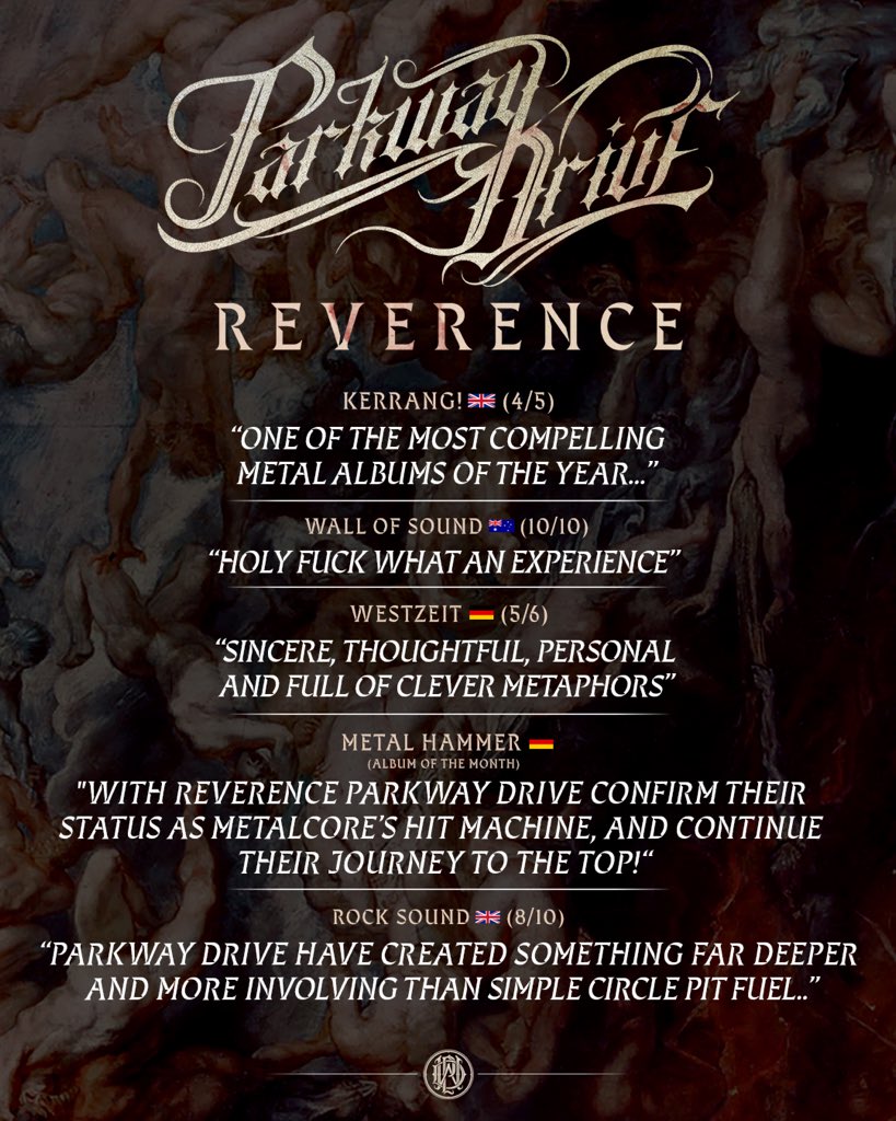 Reviews: Parkway Drive