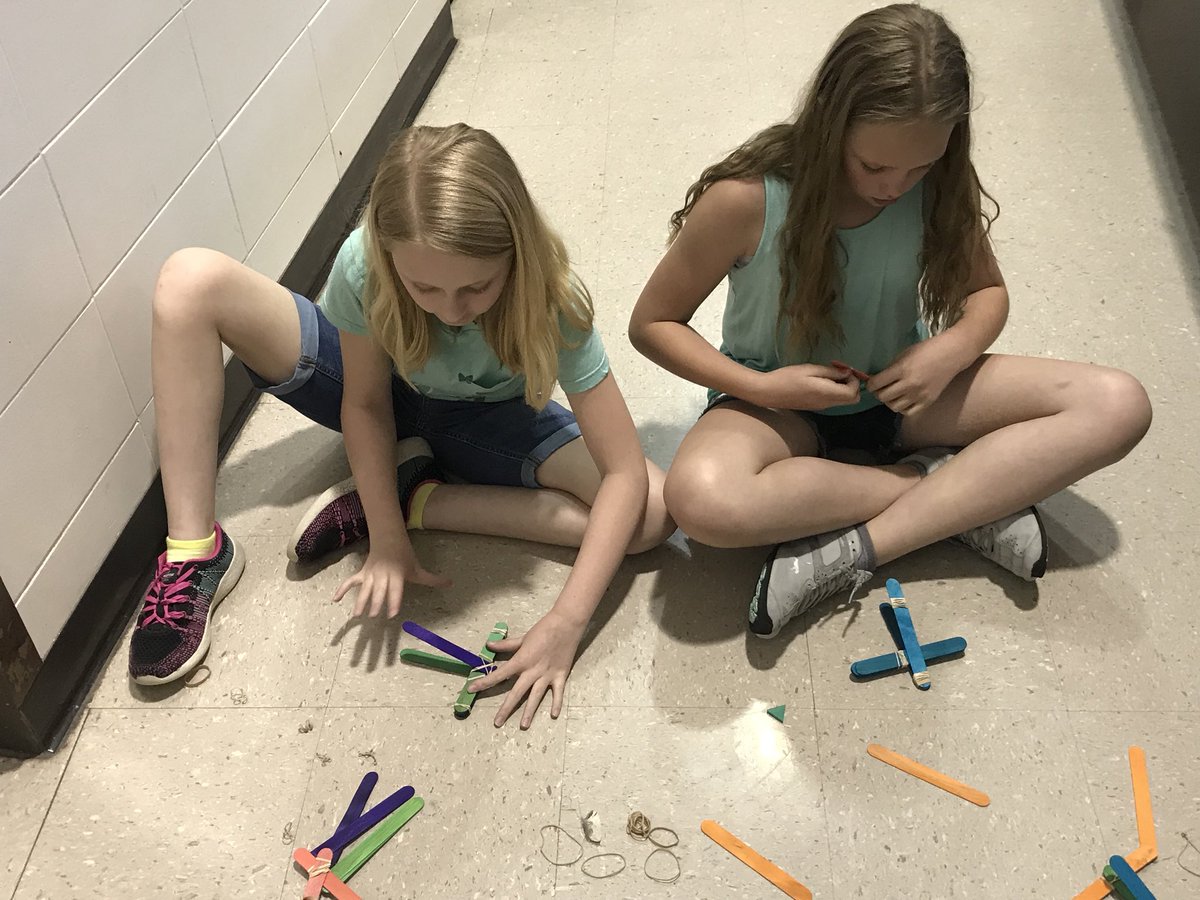 mrsbenne's tweet photo. @BirchcrestTiger @BPSFNE #KidsTimeSTEAM Ss created catapults today!  #bpsne #bpssteam https://t.co/uZAxGAwT8d