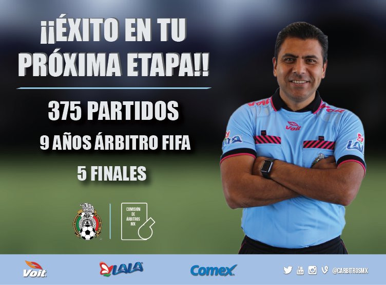 Muchas gracias, Juan Joel Rangel por tu larga y exitosa carrera, por tu entrega y profesionalismo. La familia arbitral te desea éxito en tu próxima etapa.
