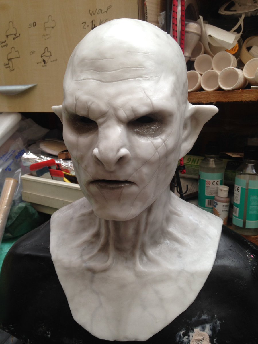 Masksppfx's tweet photo. Custom vampire paint job on the orc silicone mask, only available from https://t.co/FLGMXgCLLr https://t.co/MkjGKGTbjK