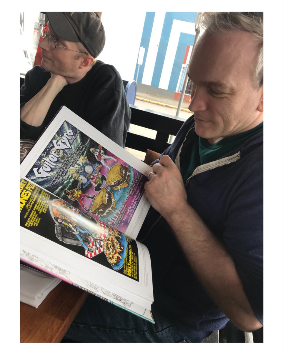 JimMahfood's tweet photo. Killer breakfast session with @oeming and @shinercomics’s new art book.
#breakfast #special #sandwichanarchy #mikeoeming #johng #portland #cleveland #destruction #visualfunk #foodone #jimmahfood https://t.co/nDjShNnm0S