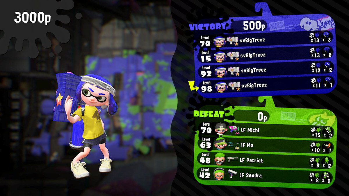 The_Switchverse's tweet photo. We goofin'... #TreezyDoesIt #Treezus #Switchverse #Splatoon2 #NintendoSwitch https://t.co/F5bGrGMhZZ
