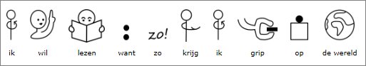 Met een compleet ondertiteld beeldschrift help je een ander leren lezen: pictoschrijver.nl