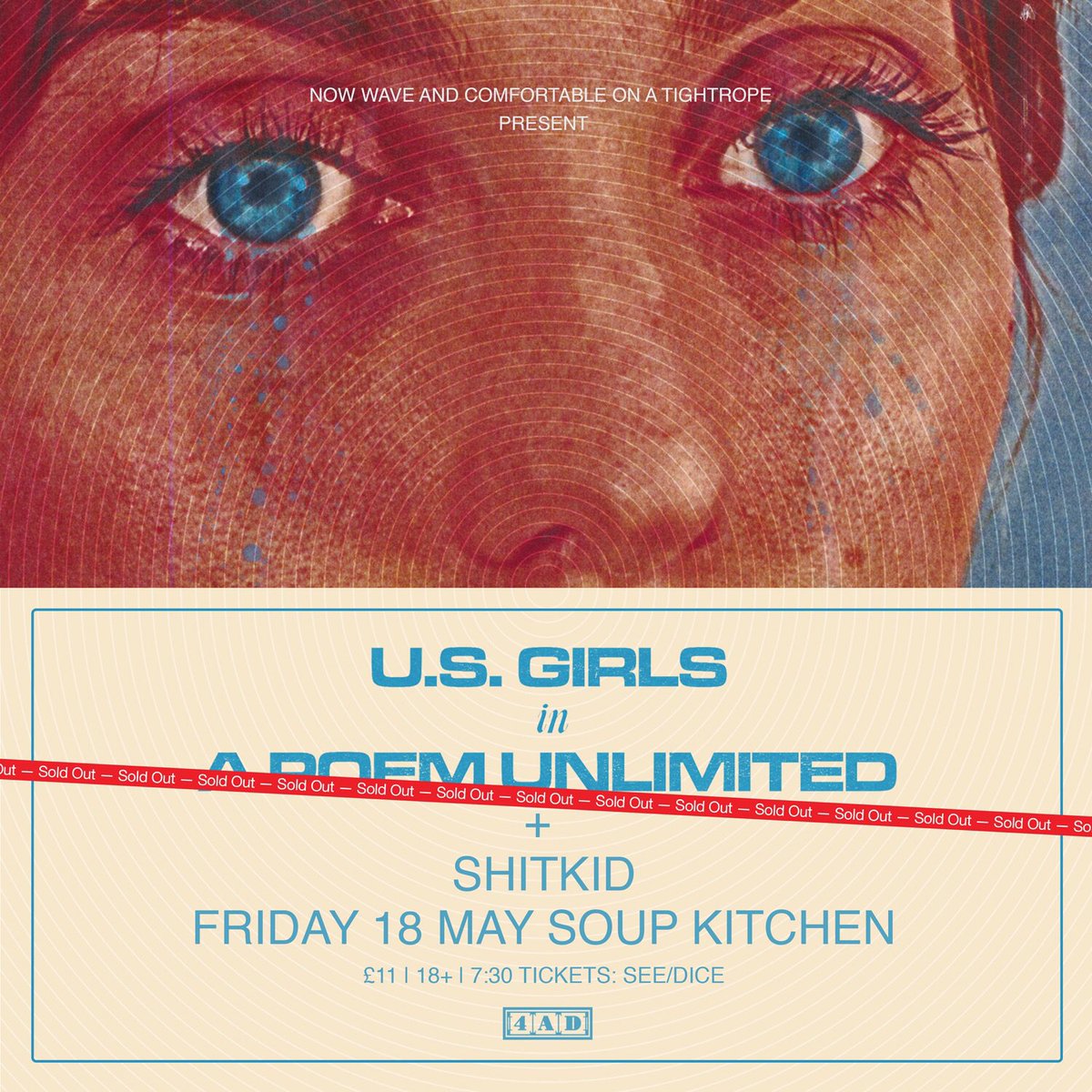 .@yousgirls AT @soupkitchenmcr IS NOW SOLD OUT. SUPPORT COMES FROM <a href="/shitkidmusic/">ShitKid</a> (<a href="/pnkslm/">Punk Slime</a>)