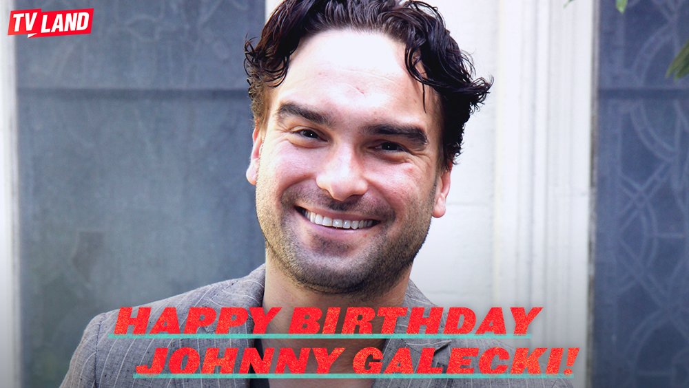 Happy Birthday to Johnny Galecki! See him in Saturdays on 