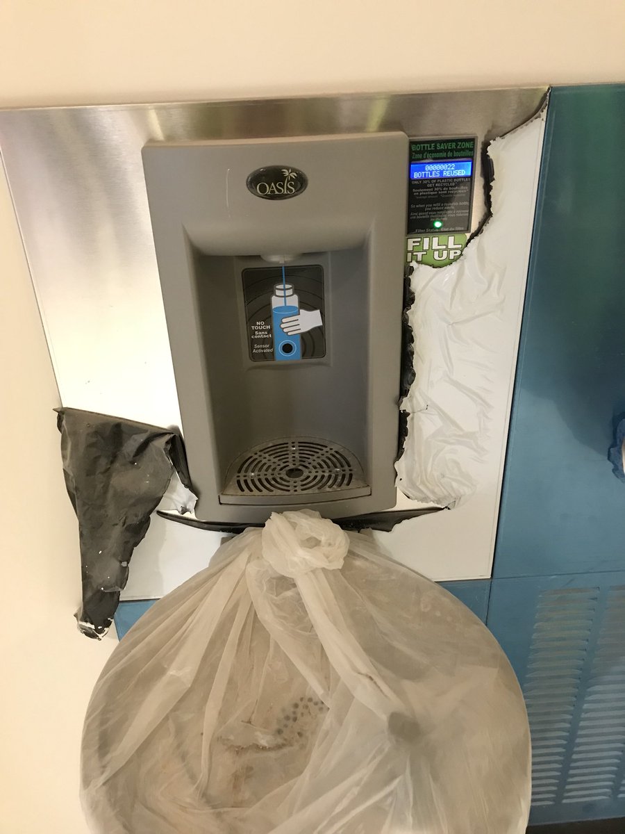 caitlinvirta's tweet photo. @pgccnews I am SUPER excited for the water bottle fillers!  They’re almost ready in Lanham Hall!  #PGCCchats #PGCChere https://t.co/cGll4z5RKU