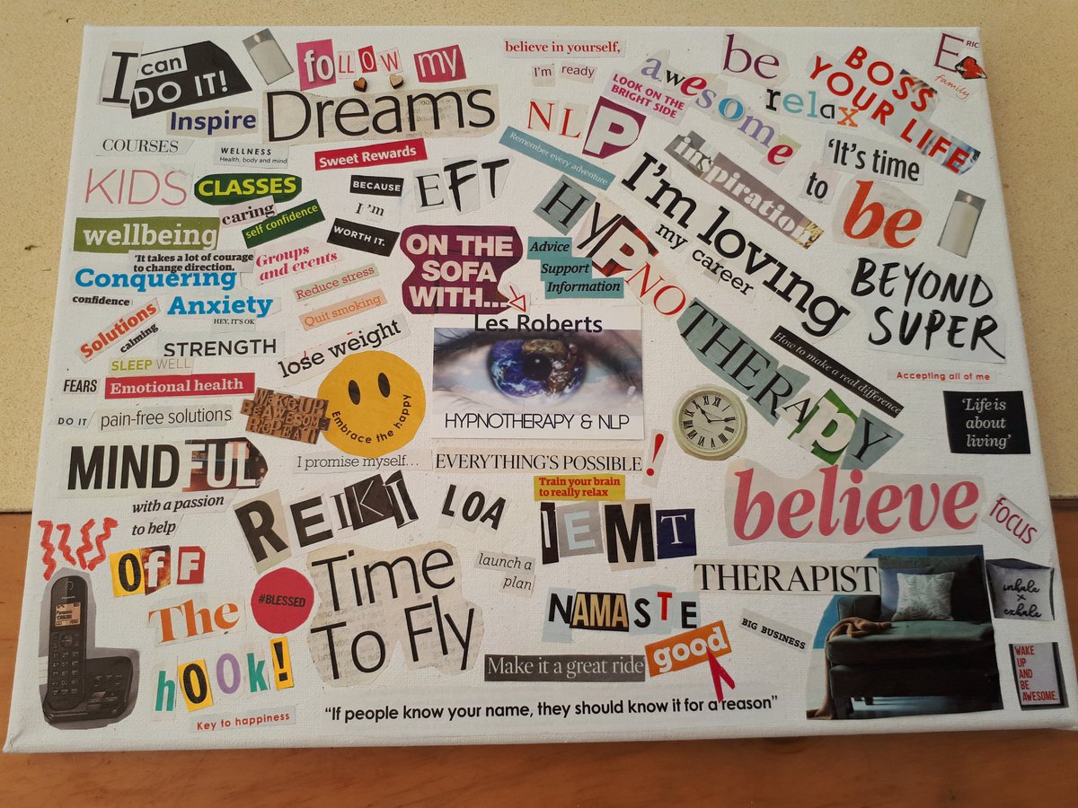 LesRHypno's tweet photo. My Vision Board Workshop yesterday was excellent. I felt very inspired by all involved &amp; watched as their boards came to life. Next workshop Sept/Oct date tbc. All materials, refreshments &amp; lunch inc £75.00. Reserve yourself a place #sthelenshour #sthelensnow #merseyside #inspire https://t.co/xK3gPD2Lqb