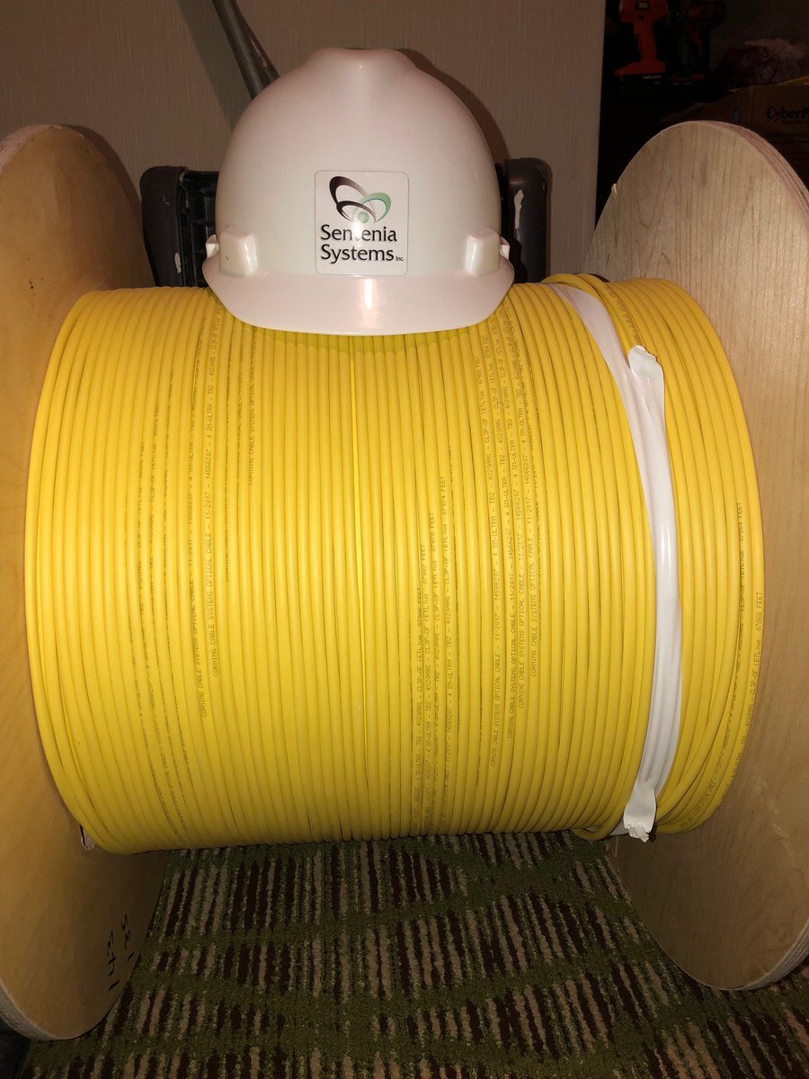 SenteniaSystems's tweet image. Sentenia is on the home stretch at the Boston Marriott Long Wharf hotel. Our team has installed over 50,000 ft of single mode fiber optic cable, and has completed over 600 fiber terminations. Keep it up guys!