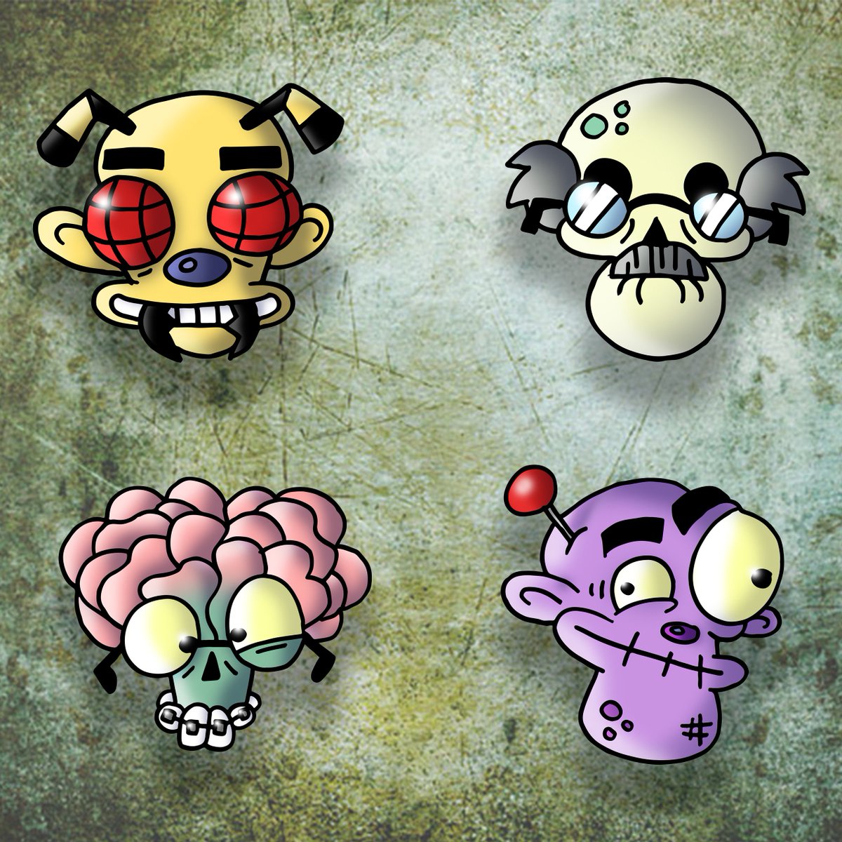 Jaz_wings's tweet photo. Meet the Swappin Z's! Mix and match your own horde of the undead! Swap out heads, arms and legs to create your own unique zombies. The more you add to your collection, the more weird zombie creations you can make.
Vote today! --> https://t.co/6EhRQB1Led https://t.co/OcXFyyJUWe