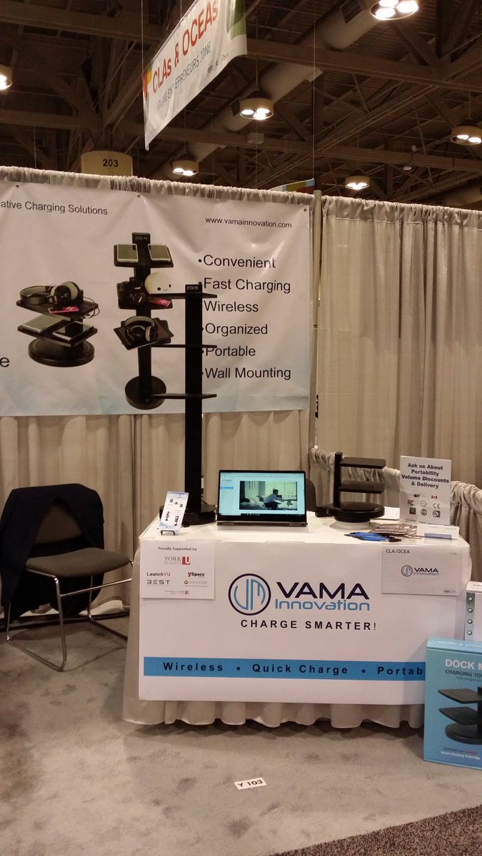 VamaInnovation's tweet photo. Thanks to LaunchYu for helping us exhibit at OCE Discovery this year. The events just starting and it's super busy! #LaunchYu #OCEDiscovery #VamaInnovation #dockme #entrepreneur #startup #networking https://t.co/8Cq6VFDJlP