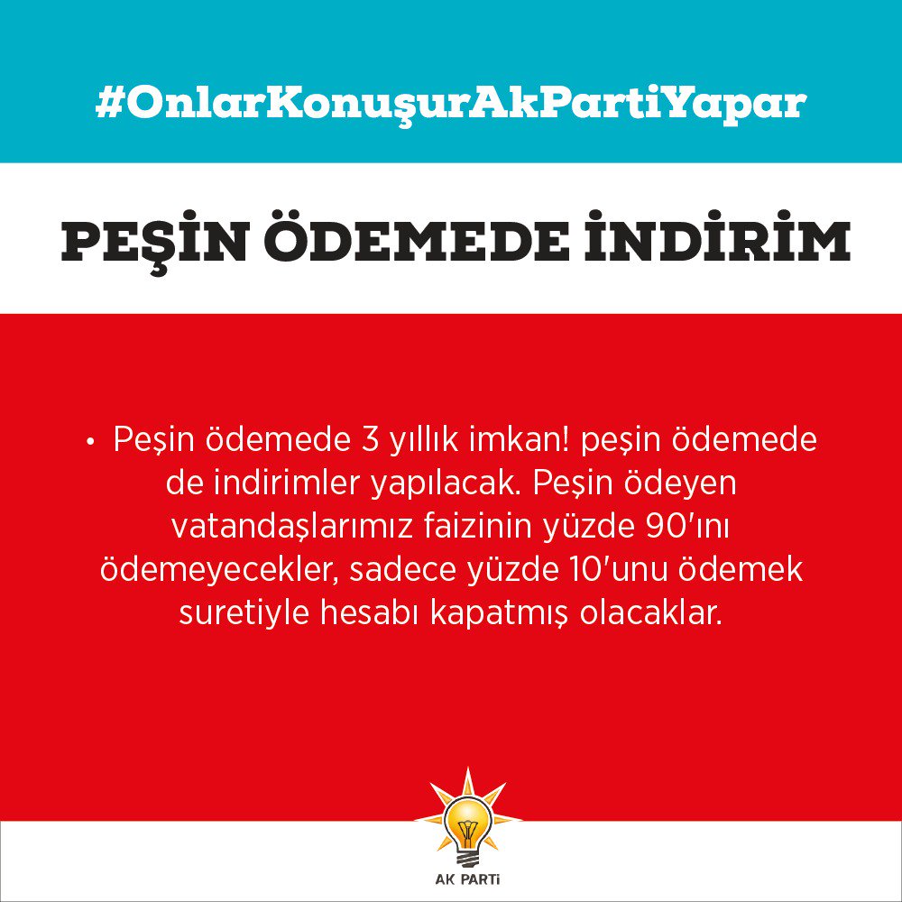 Gençlerimize yönelik iş yeri açmak için isteyen 18-29 yaş arasında gençler var. Bunlara daha önce 3 yıla kadar vergi kolaylığı getirdik #OnlarKonuşurAKPartiYapar