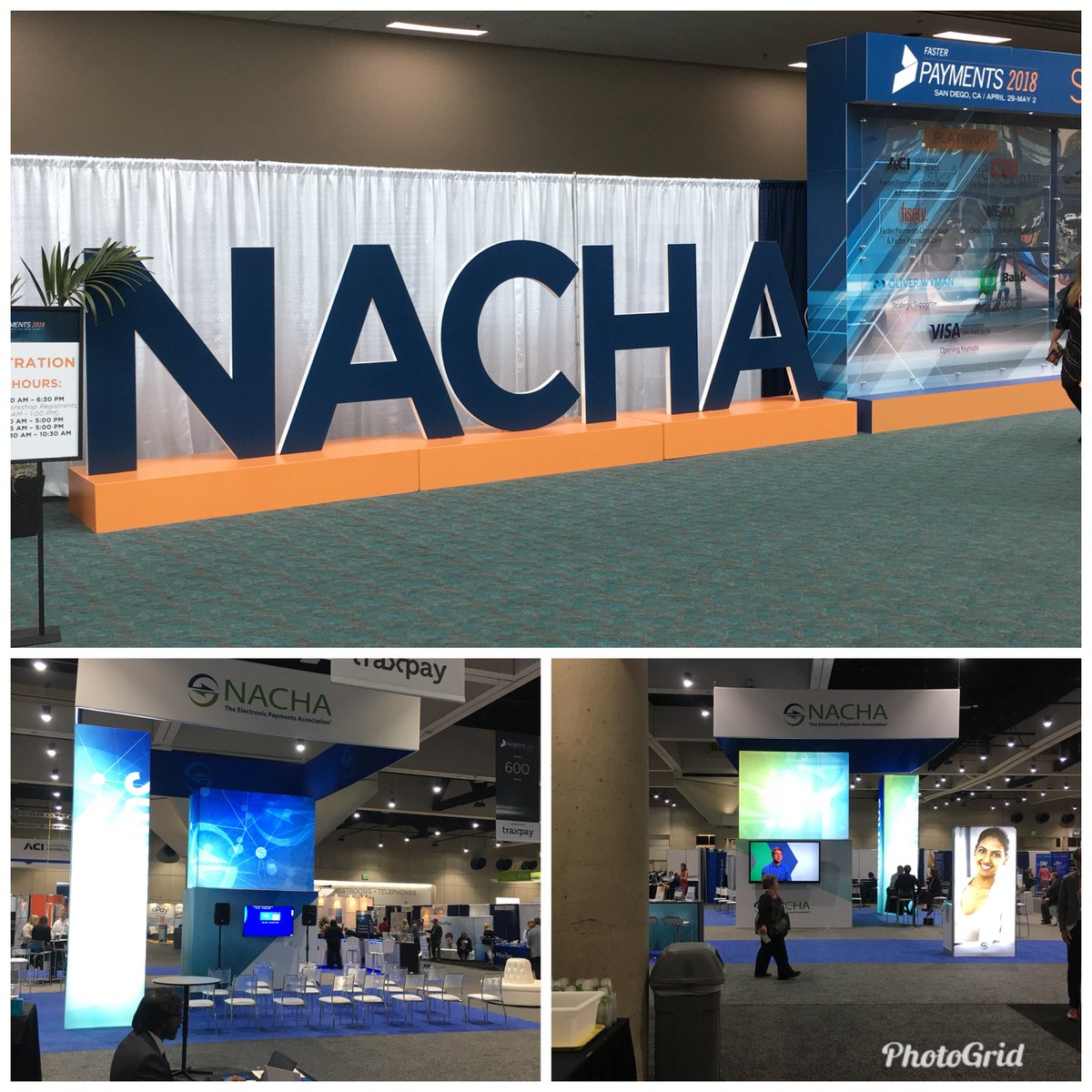 TRC_AV's tweet photo. We're at @NACHAOnline #PAYMENTS2018 in San Diego!
#eventprofs #eventtechs #avtweeps #showpros #conferenceprofs https://t.co/qyWaojpsYe
