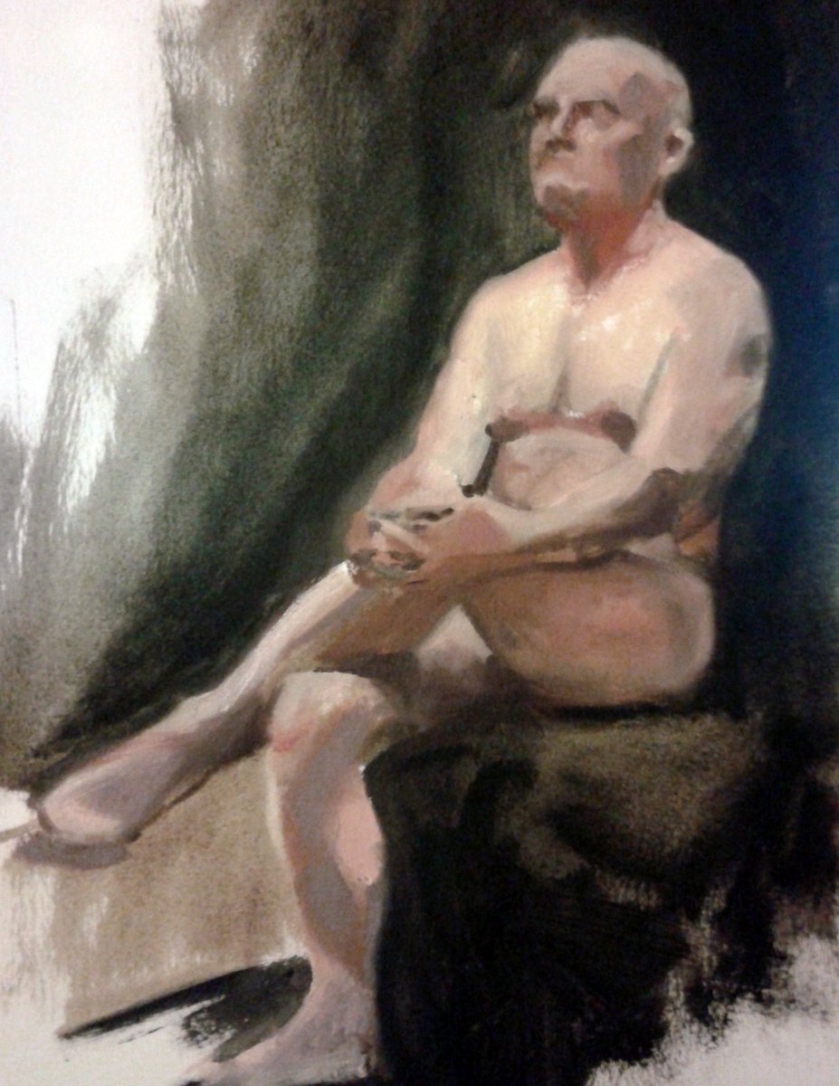 Black Dog Arts Presents: Drawn to Life. An exhibition by members of Black Dog Arts drawing group. On until 31st May