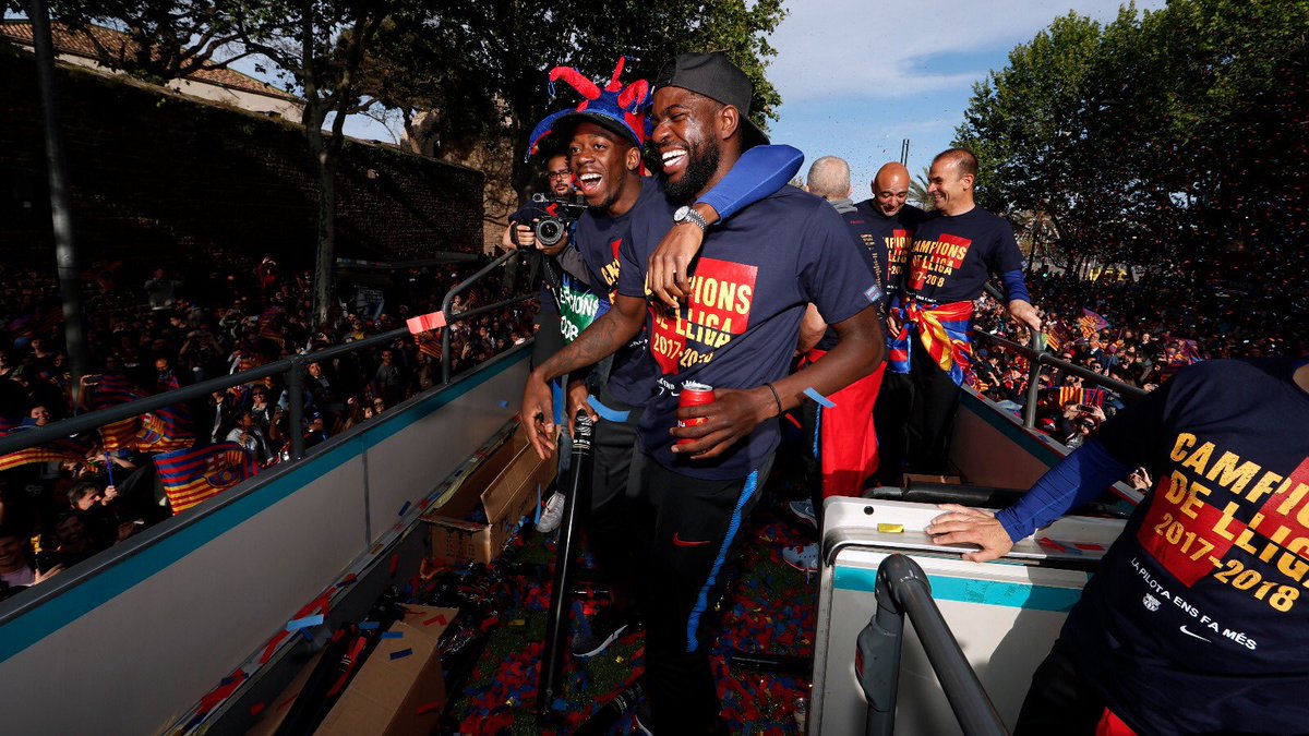 samumtiti's tweet photo. 🏆🚌🔵🔴
Merci à tous!
Gracias a todos!
Visca Barça https://t.co/QELmgPBjlP