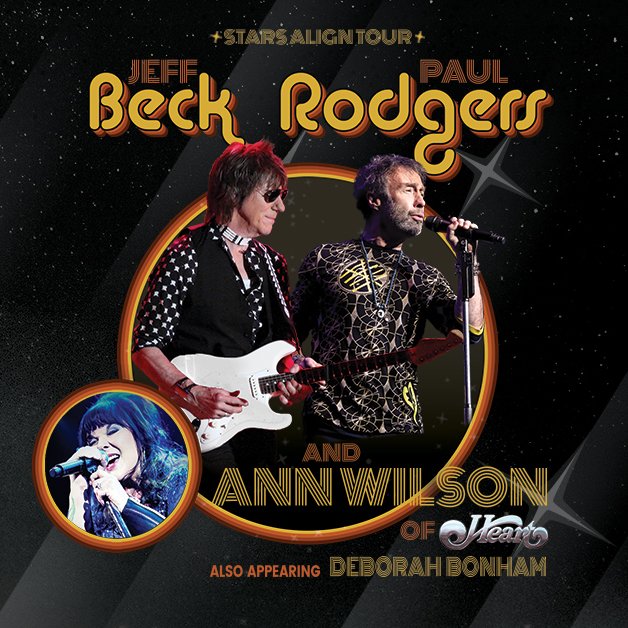vintagevinylSTL's tweet image. Saturday, July 28th! The "Stars Align Tour" featuring @_paulrodgers, @AnnWilson and @jeffbeckmusic comes to @HollywoodAmpSTL! Retweet for the chance to win a pair of tickets to the show!