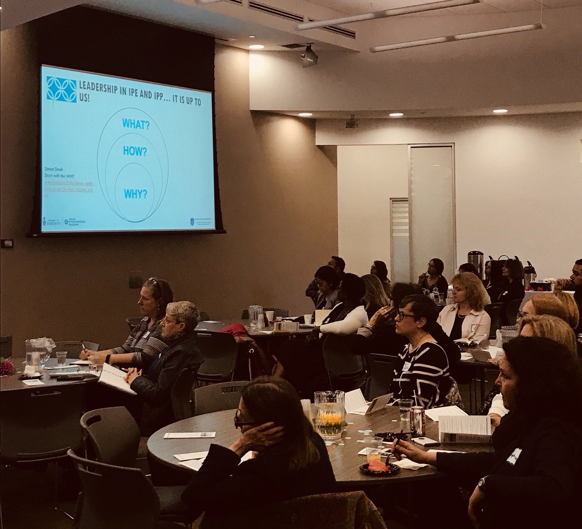 BeaversLindsay's tweet photo. What, why and how IPE and IPC Can support leadership across the healthcare system...thanks @LynneSinclair22!!
 @IPEUofT @nexusipe #CWBCIPE https://t.co/rfihm1VDn7