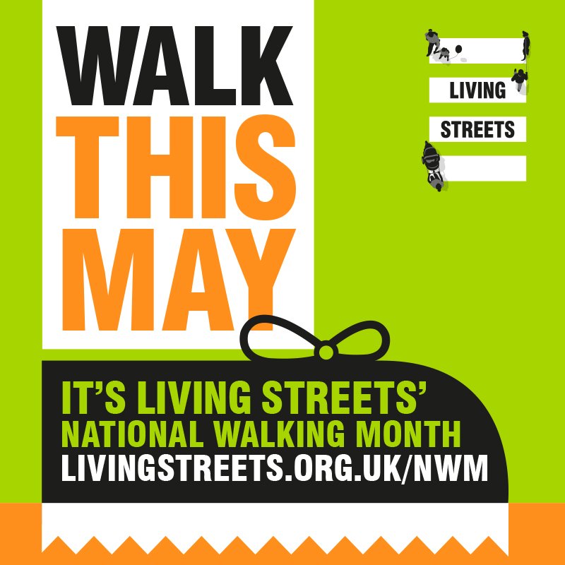 livingstreets's tweet photo. HAPPY #NATIONALWALKINGMONTH!
#Try20 #WalkToSchoolWeek #WalkingCities #RateYourWalk
How will you #WalkThisMay? https://t.co/pKB9Z52cVQ https://t.co/hC0ubnjRvt