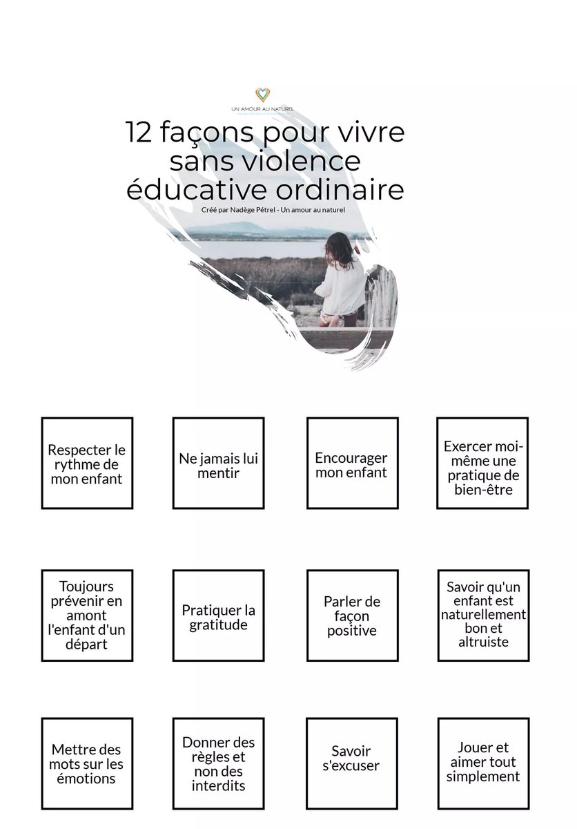 Salsiffi's tweet photo. 30 avril 👉 Journée de la non violence éducative, depuis 2004 pour de nouvelles formes d'#education bannissant le recours aux châtiments corporels, et mettant en valeur la #bienveillance et le partage.
Image @un_amour_au_naturel
#oveo #stopveo #parentbienveillant #30avril https://t.co/hdH4GedyXJ
