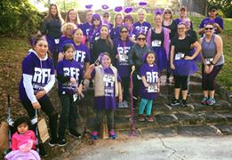 CFVCinfo's tweet photo. CFVC supporters put the Funday in Sunday this weekend! Our lively group won Most Spirited Group in the @GCADV 5K Race for Empowerment. This family event supports GCADV’s work with domestic violence programs, survivors, and their families across Georgia. #gcadv #cfvc https://t.co/ImhWB7X3la