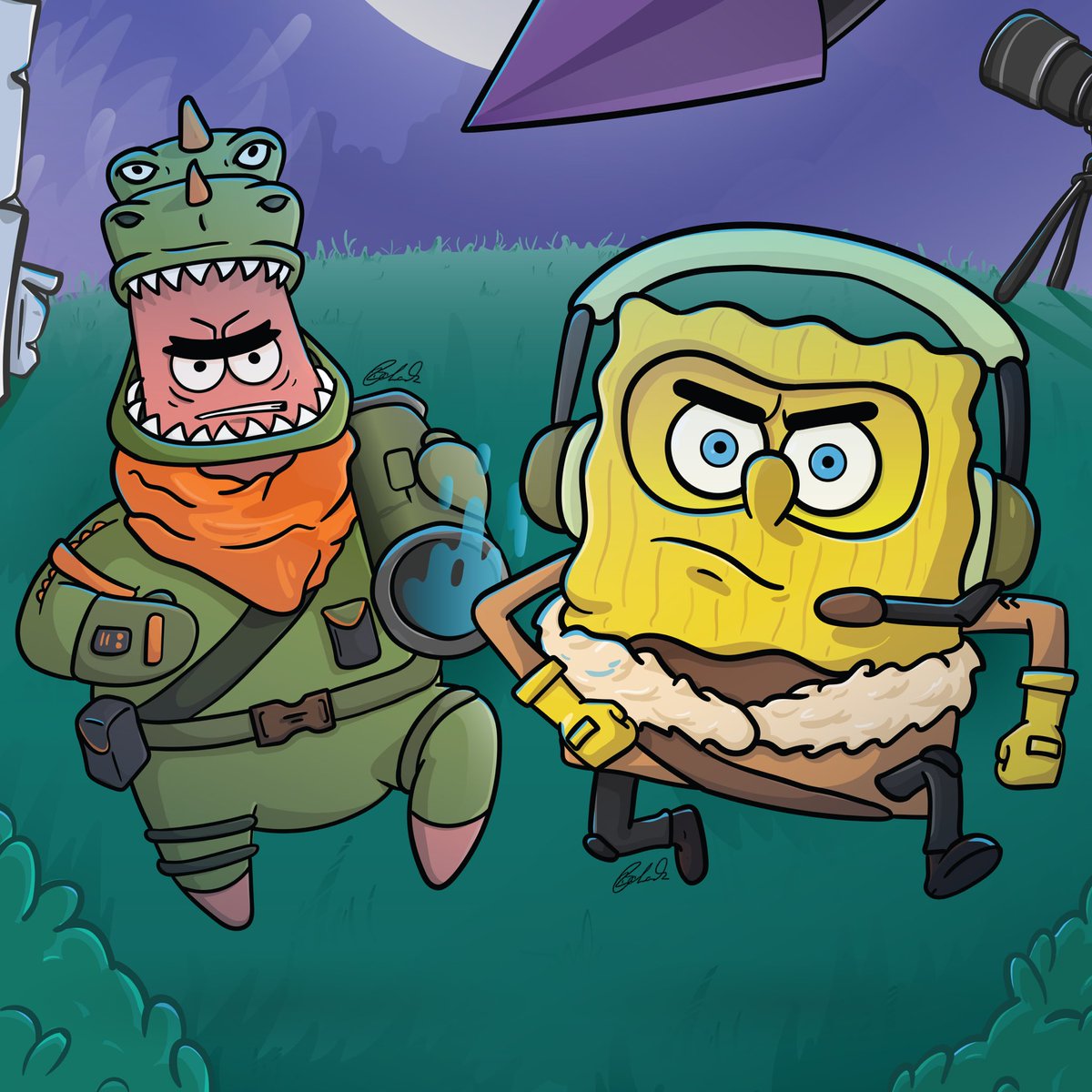 Ben Richards On Twitter Spongebob Fortnite Vector Illustration By - ben richards on twitter spongebob fortnite vector illustration by thesalvare really appreciate the love fortnitegame fortnite spongebob