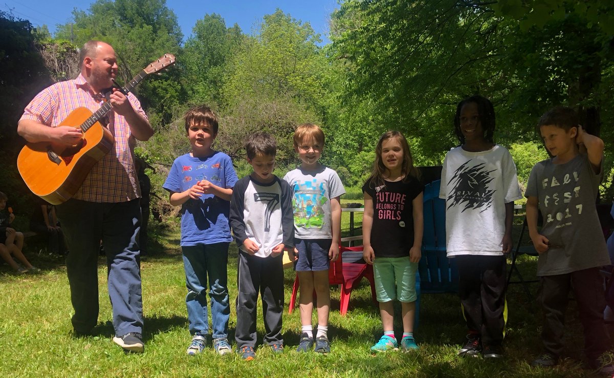 FSAtl's tweet photo. FSA students sing at the grand opening of the neighboring @DecaturGreenway, celebrating the school's continued partnership in contributing to the upkeep of the park with its #EnvironmentalScience programs. https://t.co/8E3GyQhEjV