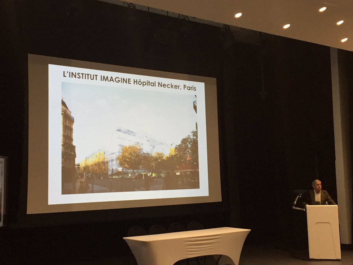 BorisChaumette's tweet photo. Pr Arnold Munnich, professeur à l'@UParisDescartes, présente l'@InstitutImagine et ses objectifs pour la génétique du futur au Réseau Médical de Genetique Appliquée #RMGA au @ChuSteJustine https://t.co/zYCwNxrAla